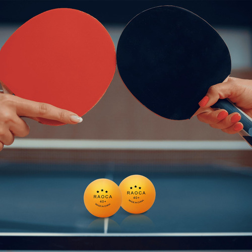 Raoca Pelotas De Ping-pong De 3 Estrellas Más De 40 Pelotas Amarillo