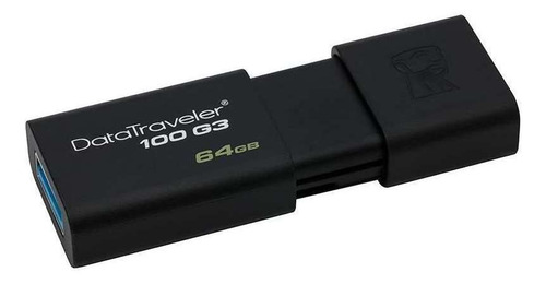 Pendrive 64gb Kingston 3.0 Respalda Fotos Musica Videos