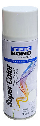 Primer Spray Super Color P/ Uso Geral Tekbond- Branco Branco