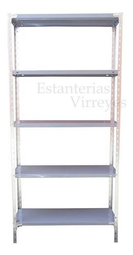 Estanteria Metalica 200x70x30 C/refuerzo 50kg C/estante