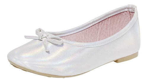 Zapato Flats Niña Sexy Girl 3008 Blanco 16-21 *109356 S3