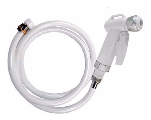 Imagen 1 de 6 de Ducha De Mano A Gatillo Blanco 2030/2s Siroflex Aquaflex