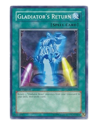 Gladiator's Return (glas-en059) Yu-gi-oh!