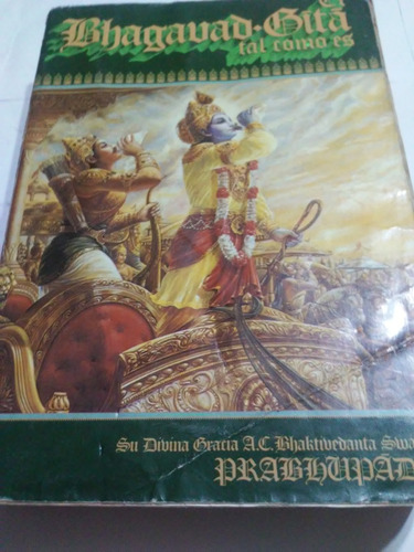Libro El Bhagavad Gita Tal Como Es1984