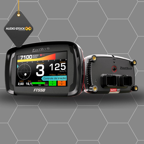 Modulo De Injeção Programavel Fueltech Ft550 Com Chicote