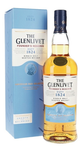 Whisky Glenlivet Founders Reserve, 700cc//envío Gratis.