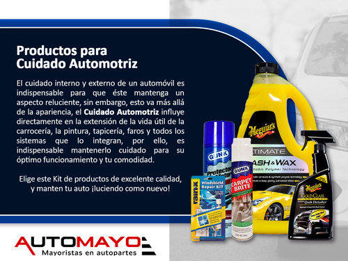 Kit Protección Premium Meguiars Para Carrocería Con Obsequio