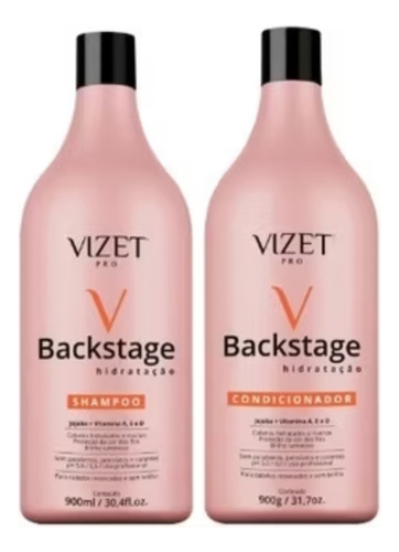 Combo Vizet Absoluté Shampoo 900ml+creme Condicionador 900g