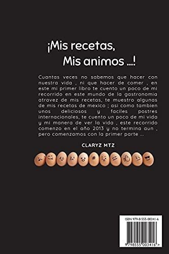 Mis Recetas, Mis Animos. - Mtz, Claribel, de MTZ, CLARIBEL. Editorial Independently Published en español