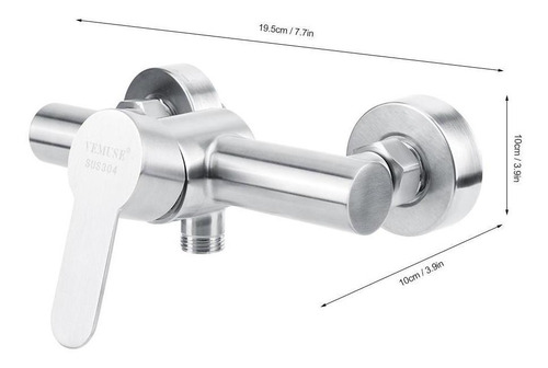 Grifo De Ducha De Acero Inoxidable Baño Mezclador Ducha Cali
