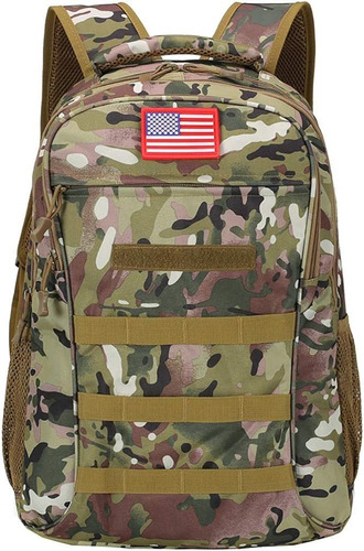 Mochila Urbana Táctica Diseño Camuflado Puerto Usb 40l