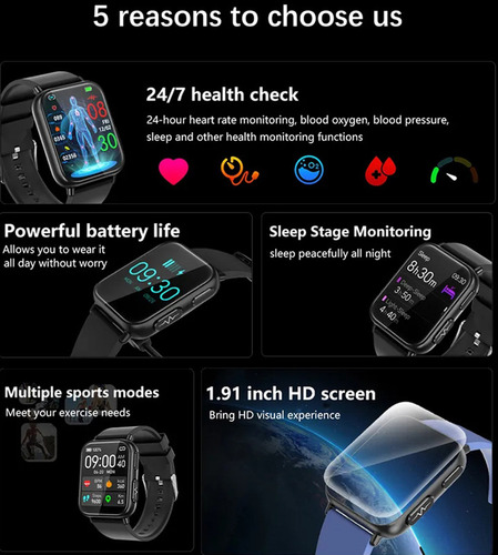 Reloj Inteligente Deportivo Tk10 Para Xiaomi Huawei /ecg+ppg