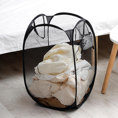 Hs 2pcs Cesta Plegable Para Almacenamiento De Ropa Sucia