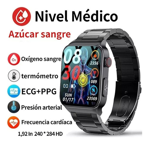 Reloj Inteligente De Glucosa En Sangre, Electrocardiograma,