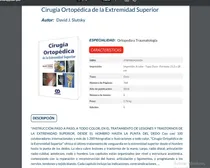Comprar Cirugía Ortopédica De La Extremidad Superior Slutsky David