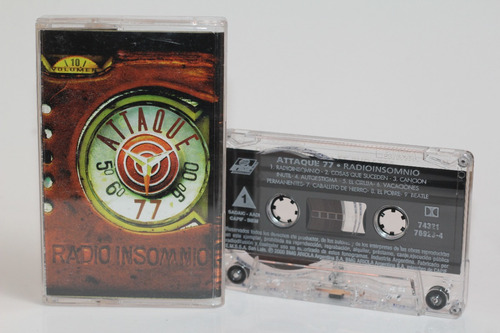 Cassette Attaque 77 Radioinsomnio 2000