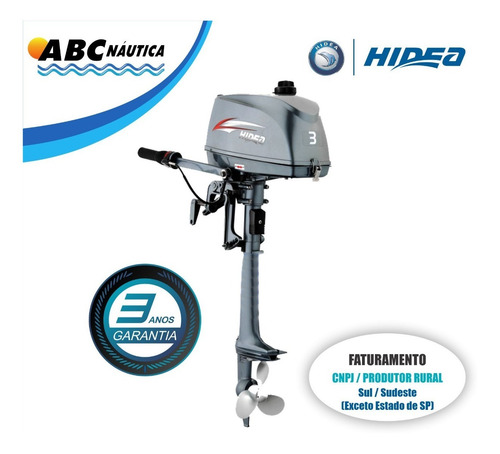 Motor De Popa 3hp Hidea Leia Anúncio