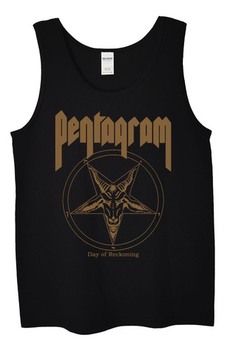 Polera Musculosa Pentagram Day Of Reckonin Metal Abominatron