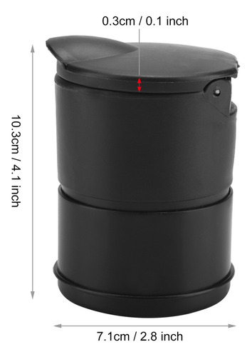 Cenicero Portátil For Coche, For Coche, Con Soporte For C