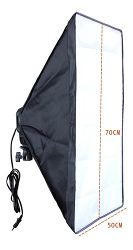 Kit De Iluminacion Softbox 50x70+tripode De1.90 Socket X4