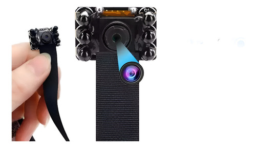 Micro Cámara Espía Spy Wi-fi Día/noche Graba Más De 24horas Color Negro