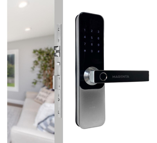 Imagem 4 de 7 de Fechadura Digital Inteligente Biometria E Aplicativo Agl H30