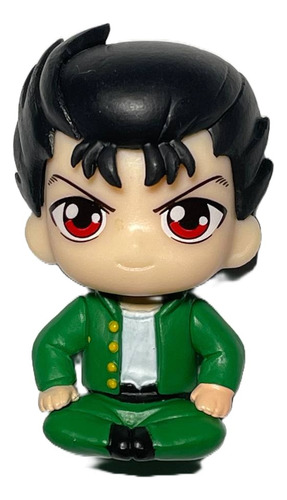 Yu Yu Hakusho 4 Minis Altura 4cm Yusuke Kuwabara Hiei Kurama