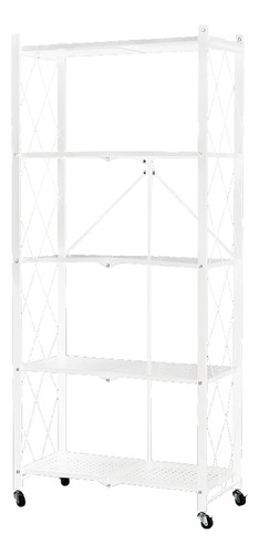 Imagen 4 de 5 de Estantería Plegable 5 Niveles Negra