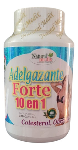 Aguaje Adelgazante Forte X 100 Cápsulas- Colesterol Obesidad