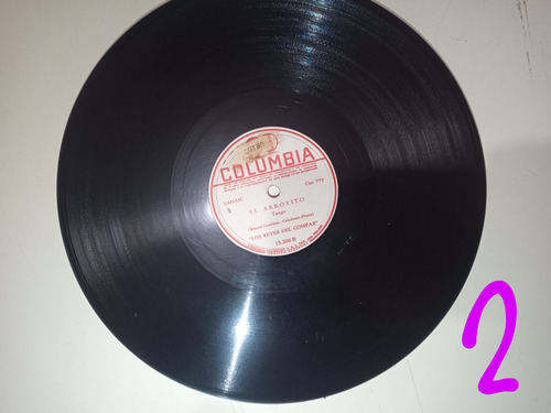 Discos De Pasta 4 Unidades En Block Exc.antiguedad.vs Ritmos