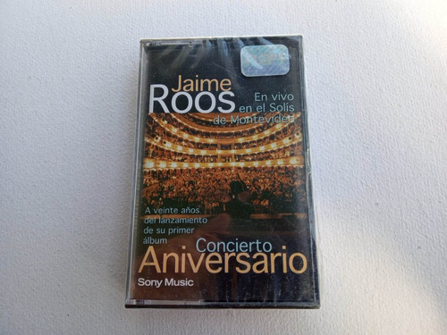 Jaime Roos · Concierto Aniversario · Cassette Nuevo