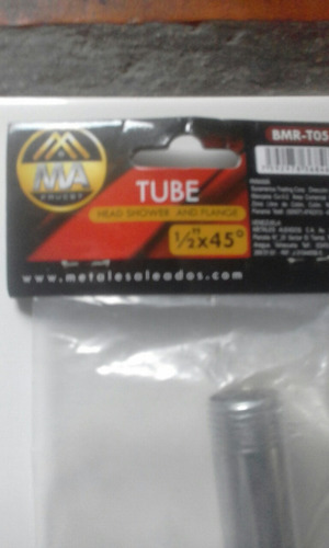 Tubo O Brazo Para Regadera De 1/2 X 17 X 45¤