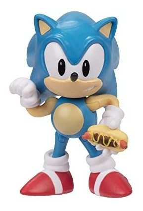 Sonic The Hedgehog Figura De Acción De 2.5 Pulgadas Qpkld