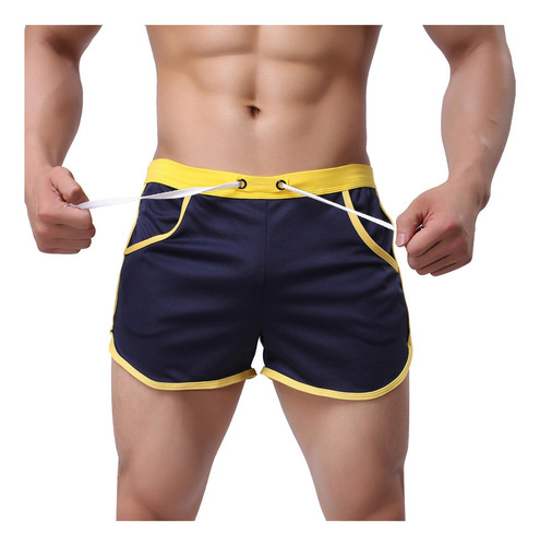 1 Traje De Baño For Hombre, Calzoncillos Tipo Bóxer Sports