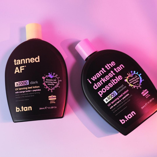 Loción Bronceadora B.tan Uv | I Want The Darkest Tan Poss...