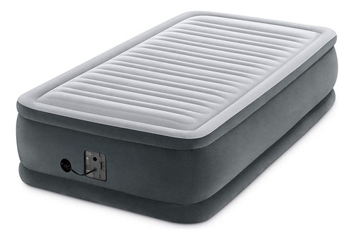 Intex Comfort Dura-beam - Colchón Inflable, Terciopelo, 18 cm