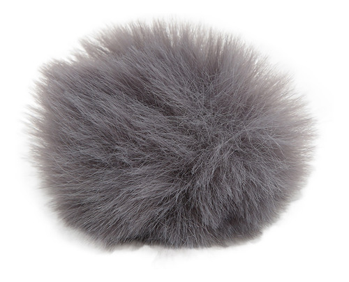 Microfone Silenciador De Vento De Lapela Peludo Pára-brisas