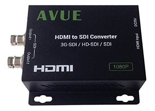 Tetc Mini Sdi A Hdmi Adaptador Convertidor De Video Con Embe