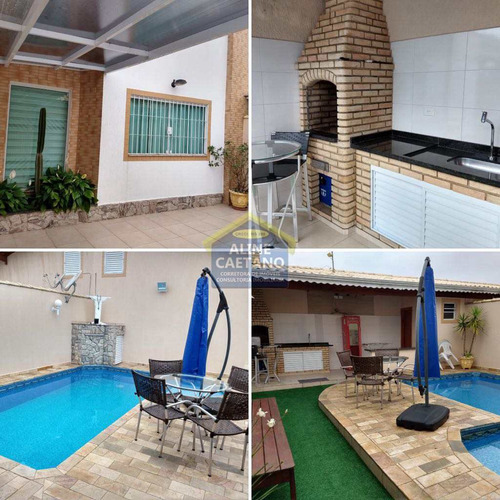Imagem 1 de 30 de Maravilhosa Casa Com Piscina, Banheira, Quintal Espasoço!!!! - Vant4951