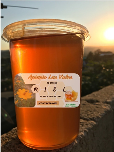 Miel De Abeja 100% Natural 