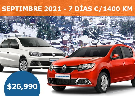 Imagen 1 de 1 de Alquiler De Autos En Bariloche