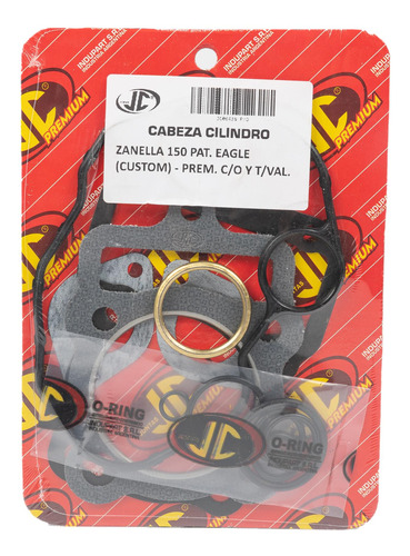 Junta Tapa Cilindro Zanella Patagonia 150 Premium Oring Jc