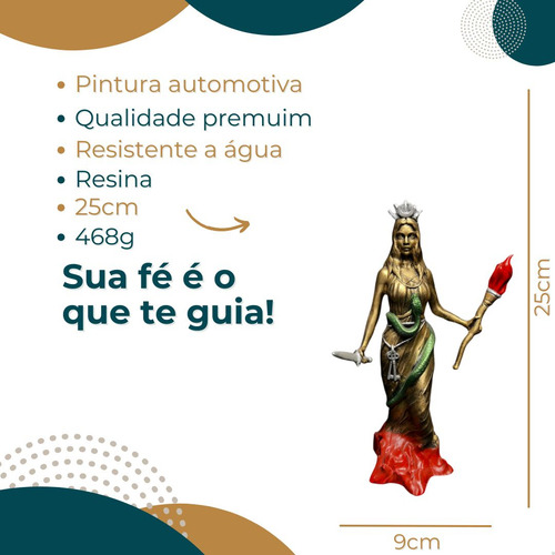 Hecate Chave Dourada - Studio Orion Cor Dourado