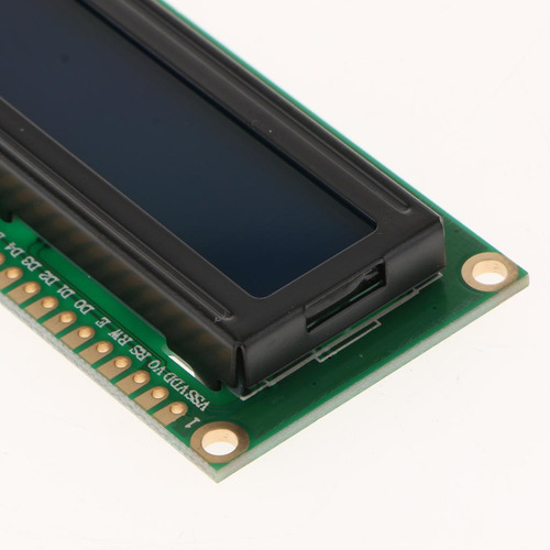 Módulo De Pantalla Lcd 16x2 Para Sobre Fondo Azul 3.3v