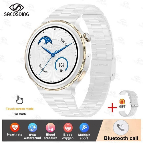 Reloj Hombre Bluetooth Llamada 1.32 Pantalla Hd Smartwatch