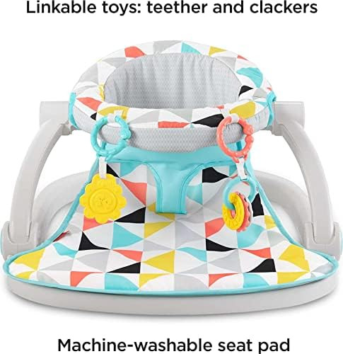 Fisher-price Silla De Bebé Portátil Con Asiento De Piso Para