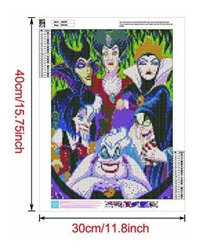 Imagen 2 de 7 de Diy 5d Diamante Pintura Por Numeros Kits Para Adultos, 16