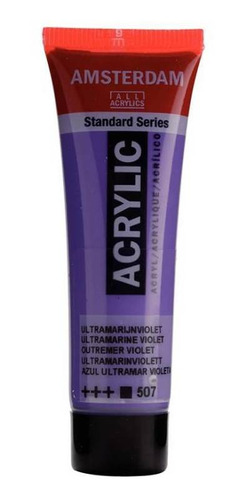 Acrílico 120ml Amsterdam Azul Ultramar Violeta 507 - Mosca