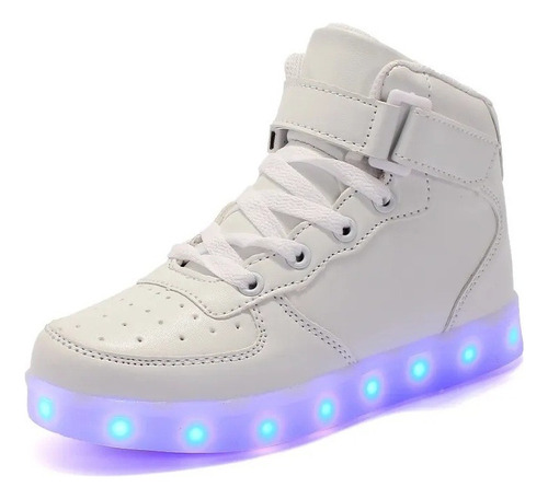 Zapatos Con Luz Led Para Hombre Y Mujer, Luminosos, Con Carg