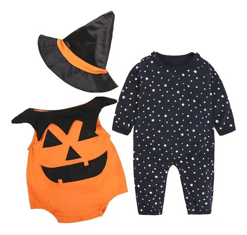 Disfraz De Halloween Para Bebés Y Niños, Disfraz De Calabaza